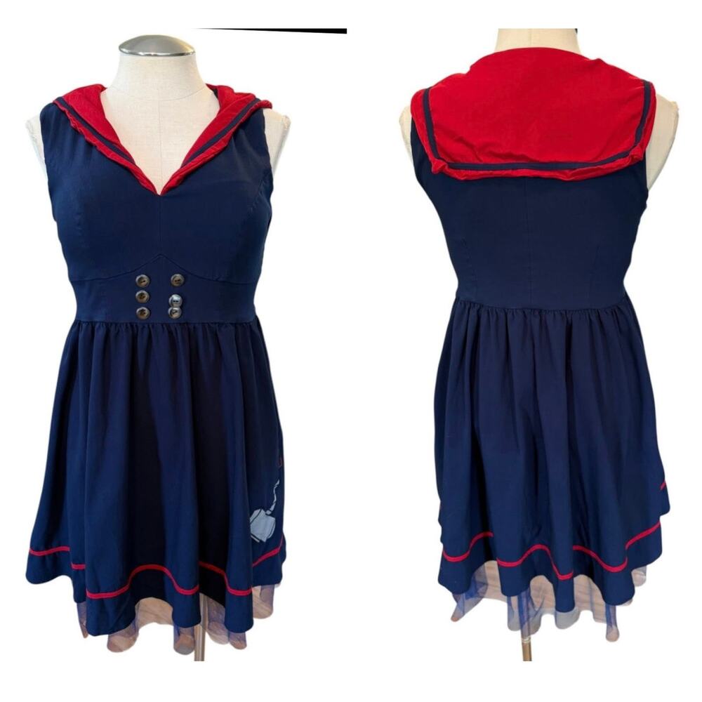 Torrid size 14 Marvel Her Universe Thor Pin Up Cosplay Costume Dress Halloween